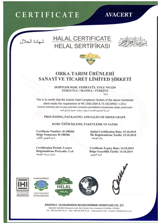 helal sertifikası-2018